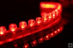 24cm Red LED Flexible Neon Strip Light for Car or Van